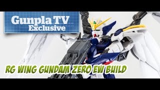 Real Grade Wing Gundam Zero EW  Gunpla TV Exclusive [upl. by Groeg456]