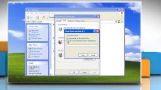 How to perform Disk Check in Windows® XP [upl. by Blader]