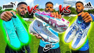 NIKE VS ADIDAS VS PUMA  200 BOOT BATTLE Which Is Best [upl. by Gerick]