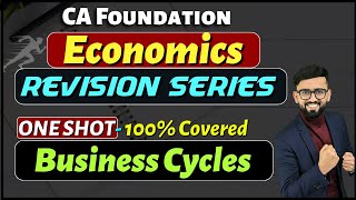 Business Cycles  CA Foundation Economics Marathon  CA Foundation Dec 2023  CA Hardik Manchanda [upl. by Ile]