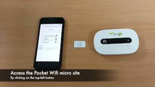 AIS Pocket Wifi Application Instructions [upl. by Davie]