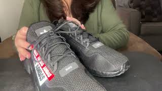 ASMR Adidas NMD R1 V2 tapping amp scratching [upl. by Gerge]