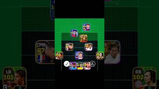 eFootball Best Counter Attack Formation  532 Formation  shorts efootball pes [upl. by Ahsimat]