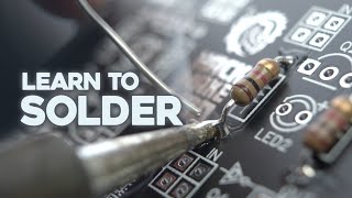 HOW TO SOLDER Beginners Guide [upl. by Carolynne]