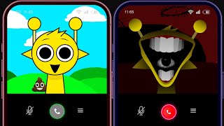 Incredibox Sprunki is calling and scaring Dont pick up the phone [upl. by Bohi228]