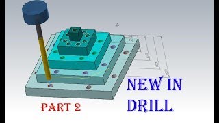 New in Drill  MasterCam 2019  P2 [upl. by Everson]