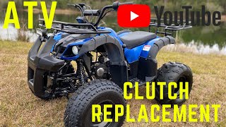 TaoCoolster 125cc ATV Clutch Replacement [upl. by Clemmy]