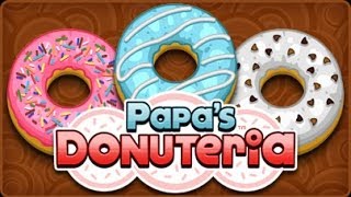 Papas Donuteria 2  Play Free Flash Game Online  Gameplay HD [upl. by Eidolem]