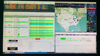 WSJTX JTAlert and GridTracker Working Together [upl. by Sturrock]