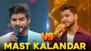 Mast Kalandar Salman Ali VS Vaivabh Gupta Performance Indian Idol 14 Reaction [upl. by Hras]