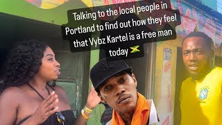 📢Vybz Kartel is a free man today in Jamaica Speaking to the locals in Jamaica 🇯🇲 🎉🎉🎉 [upl. by Leor]