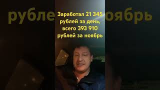 Заработал 21345 руб за день в такси москва топ работа яндекстакси таксист [upl. by Sartin]