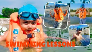 How to SWIMTeach your child today swimming lessonfun 2024😎🏊🏻‍♀️ [upl. by Enirac]