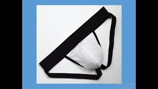 Como coser un suspensorio  how to sew a jockstrap  tutorial [upl. by Madian]