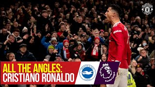 Cristiano Ronaldo  All The Angles vs Brighton  Manchester United 20 Brighton amp Hove Albion [upl. by Jade]