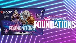 The BRAND NEW Magic The Gathering Foundations  Breakdown amp Unboxing [upl. by Buchheim]