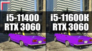 i511400RTX 3060 vs i511600KRTX 3060 — Test in 10 Games 1080p 1440p 4K [upl. by Neenwahs]