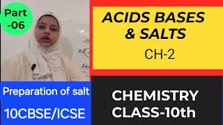 Acids Bases and salts10CBSEICSEchemistry [upl. by Deeann394]