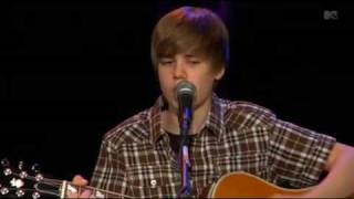 Justin Bieber  One Less Lonely Girl Live  MTV [upl. by Rugg]