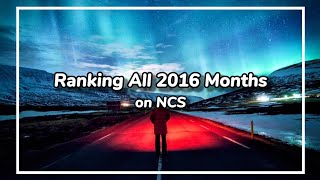 Ranking All 2016 Months on NCS [upl. by Etnauq]