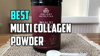 Best Multi Collagen Powders in 2023  Top 6 Multi Collagen Powder Review [upl. by Undry92]