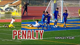 Huge Goalkeeper Saves  OFarrell Charter vs Bonsall Boys Soccer [upl. by Janice]