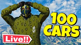 🔴LIVE Stealing 100 CARS  Redline RP [upl. by Gelhar]