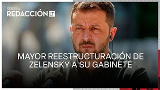 Qué hay tras la mayor reestructuración de Zelensky a su gabinete [upl. by Noleta483]