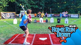 2022 HOME RUN DERBY  MLW Wiffle Ball [upl. by Cello]