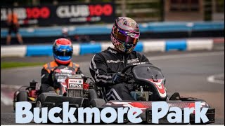 Club100  BUKC  Buckmore Park  Kart Tester POV [upl. by Civ]