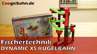 Fischertechnik Kugelbahn DYNAMIC XS 🎱 Die MiniEinsteigerKugelbahn mit 3️ Bauvorschlägen [upl. by Adle]