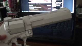 Pepakura Gun Finished [upl. by Aenet]