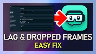 StreamLabs OBS  How to Fix Dropped Frames and Reduce Lag Stream amp Record [upl. by Philipines459]