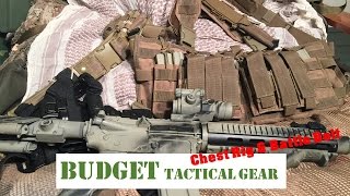 Budget Tactical Gear Chest Rig amp Battle Belt [upl. by Jaclyn906]