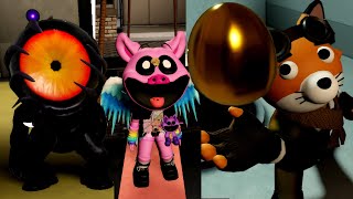 Playing Piggy The Hunt for Roblox Eggs [upl. by Toulon614]