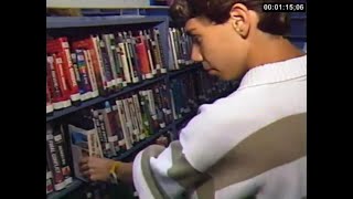 Renting movies at a video store in 1987 [upl. by Wernick]