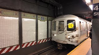 NYC Subway Ride from Times Square–42nd Street to Chinatown  November 2023 [upl. by Uoliram]