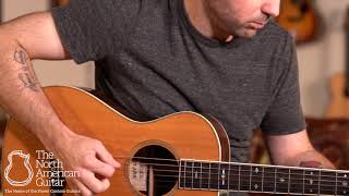 Heindel 13quot Parlor Acoustic Guitar Played By Carl Miner [upl. by Aleron5]