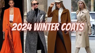 Winter Coats 2024  Winter Coats for Women  Winter Coat Trends 2024 [upl. by Lona]