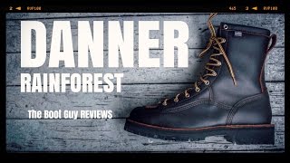 DANNER RAIN FOREST 8quot BROWN STYLE NO 10600  The Boot Guy Reviews [upl. by Randi209]