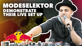 Modeselektor demonstrate their live set up  Red Bull Music Academy [upl. by Clarabelle]