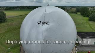 Intersoft Services Radome Cleaning [upl. by Feriga]