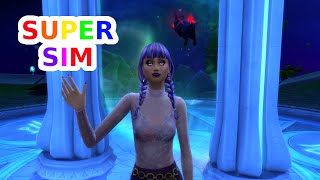 Karla Becomes a Spellcaster  Super Sim Challenge  Sims 4 videos [upl. by Aihtebat]