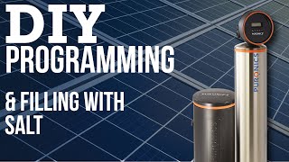 DIY Programming and Filling your Puronics Water Softener system [upl. by Valera]