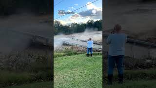 Tennessee Bridge Fails As Onlookers Watch [upl. by Traci]