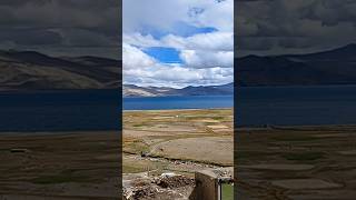 Tso Mori lake 🌊🌊🌊tsomoriri travelhimalayas travel india mountains himalayanlandscapes leh [upl. by Ahsiyt]