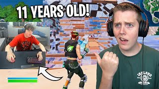 I Met The HIGHEST Ranked 11 Year Old In Fortnite UNREAL [upl. by Bick]