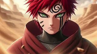 AI Generated Art of quotGaara of the Desertquot 😱👁️⃤ 😱 [upl. by Stafani]