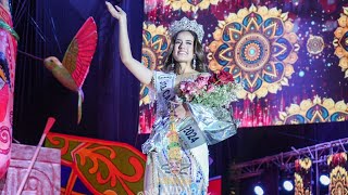 Nichol Bardales es la reina del Carnaval de Cajamarca 2024 [upl. by Ahseniuq]