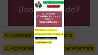 IaaS Infrastructure as a Service awscertified cloudcomputing aws [upl. by Loesceke]